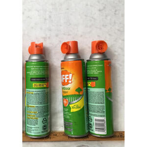 Outdoor spray  Insect Repel  lot of 3